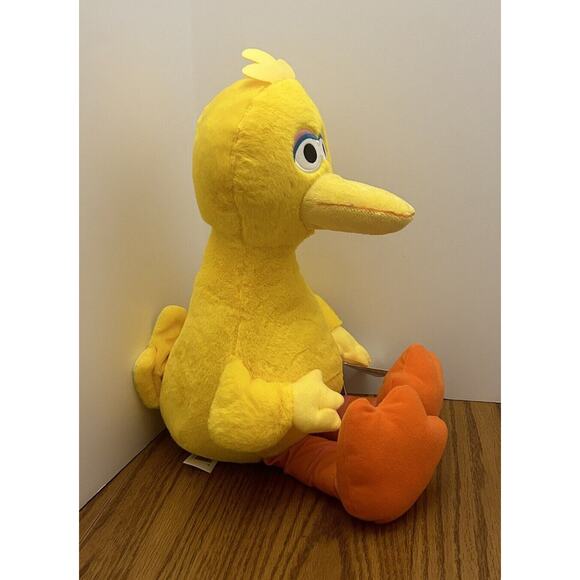 Sesame Street Plush Big Bird Soft Stuffed Animal - 17” Toy Just Play NEW - Picture 5 of 11